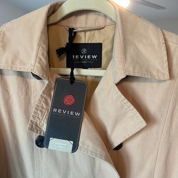 REVIEW oversized trench-coat - Picture 2 of 11